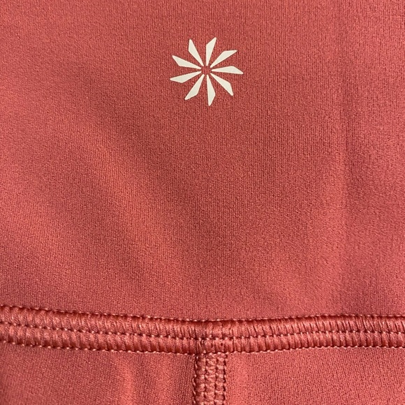 Athleta Transcend Stash Straight Leg High Waist Slit Pockets Leggings Size Large - Picture 11 of 13